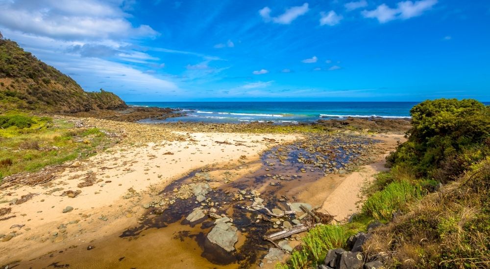 Wye River beach